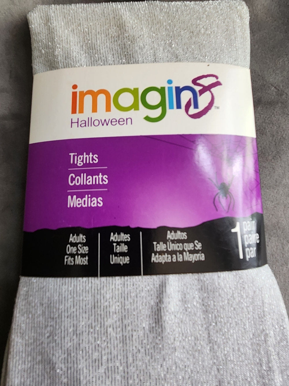 Silver Sparkle Pantyhose - Thighs Hoisery - Legwear